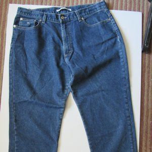 Women's Jeans Tommy Hilfiger Light-Wash Capri Ankle Zipper Blue Denim Size 16